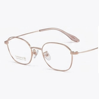 Gafas de Titanio de Alta Calidad y Ligeras con un Elegante Estilo Ejecutivo para Hombres y Mujeres, Monturas Ópticas para Lectura