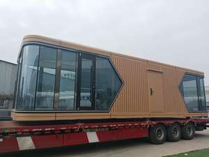 Casa Prefabricada Modular <span class=keywords><strong>SINOVA</strong></span>, Cabaña Tipo Apple, Hotel Contenedor, Casa Cápsula, Moderna, con Estructura de Aluminio para Exteriores - Product Image 2
