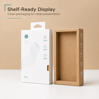 Boîtes en papier imprimées personnalisées avec suspension Boîte d'emballage pour chargeur de câble USB avec fenêtre en PVC Accessoires de téléphone Emballage électronique en kraft