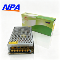 Alimentation centralisée à découpage 120W, entrée AC 110/220V, sortie simple 12V 10A, pour usage industriel (caméras IP, éclairage LED en bande)