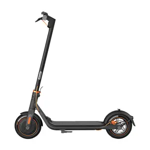 Newset Scooter elettrico portatile pieghevole a luce LED per adulti sostenibile Ninebots F40 mobilità Scooter elettrico pneumatico da 10 pollici