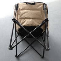 Chaise de camping pliable d'extérieur avec accoudoirs, chaise de plage inclinable, chaise longue portable pour pique-nique et pêche