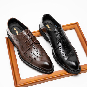 Chaussures Oxford de luxe à la mode pour hommes les plus vendues de haute qualité pour une tenue formelle de mariage - Product Image 3