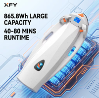 Planche de surf électrique XFY personnalisée 6000W, planche à jet haute vitesse, étanche IP68, capacité 150KG, certifiée CE RoHS FCC, vente en gros
