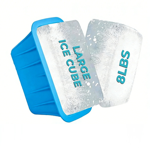 Machine à glace en silicone OEM de gros volume, sans BPA, capacité extra-large de 8 lb, facile à nettoyer, qualité alimentaire - Product Image 3