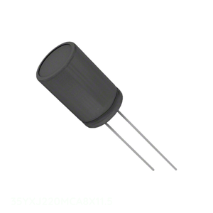 ตัวแทนจำหน่ายอย่างเป็นทางการ คาปาซิเตอร์อะลูมิเนียม 220UF 20% 35V แบบขาเสียบ รุ่น 35YXJ220MCA8X11.5 220 ยูเอฟ - Product Image 1