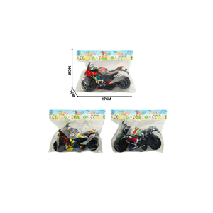 Juguete de Motocicleta de Carreras de Plástico con Inercia y Diseño de Grafiti, Venta Caliente, Regalo para Niños, Venta al por Mayor Directa de Fábrica China - Product Image 5