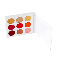Palette d'ombres à paupières végétaliennes à haute pigmentation, marque privée, à paillettes, créez votre propre Palette d'ombres à paupières personnalisée