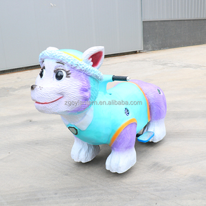 Điều khiển từ xa xe ô tô cho cưỡi trong hình dạng của một con chó dễ thương phù hợp trẻ em vui chơi giải trí Rides - Product Image 4