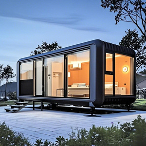 Cabine préfabriquée Apple Barn Container House Trade Sleeping Pods pour Space Capsule House Hotel Room Cabin - Product Image 2