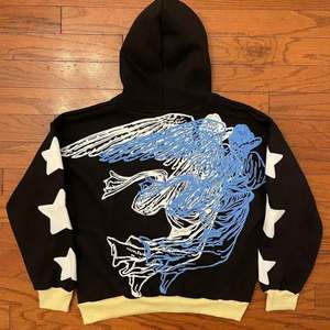 Custom Chenille Patch Embroidery No <b>String</b> Hoodie Satin Hooded Heavyweight 500GSM Fleece French Terry Satin <b>Lined</b> Hoodies - Product Image 6