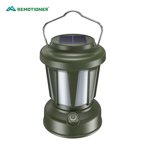 आवश्यक पोर्टेबल लालटेन रिचार्जेबल लालटेन बाहरी सौर आपातकालीन एलईडी लाइट - Product Image 6
