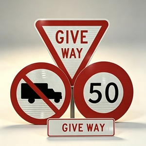Segnale Stradale Riflettente in Alluminio Personalizzato, Standard MUTCD, Segnale <span class=keywords><strong>di</strong></span> Avvertimento PARE <span class=keywords><strong>Stop</strong></span> Yield per Costruzioni Autostradali - Product Image 2