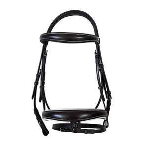 Nueva llegada 100% brida cristalizada de caballo de cuero genuino con parte superior acolchada suave proveedor indio Fabricante Mayorista - Product Image 1