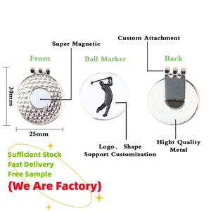 Marcador de pelota de golf, clip para sombrero, grabado, zapatos, nivel, collar, productos, nivel, listo, gratis, RFID, parque, sexy, clips, único, Ena - Product Image 3