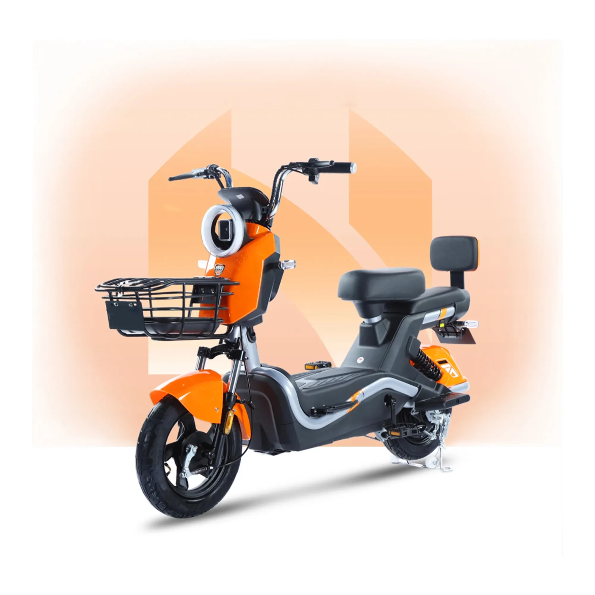 Veicolo elettrico a due ruote a lungo raggio batteria al litio elettrico Scooter per adulti Scooter elettrico per adulti con sedile