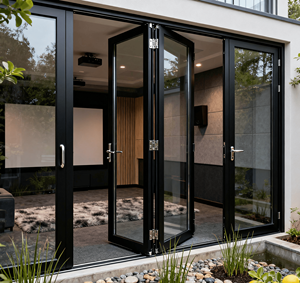 <span class=keywords><strong>Porte</strong></span> <span class=keywords><strong>de</strong></span> <span class=keywords><strong>garage</strong></span> commerciale automatique en alliage d'aluminium avec fonctionnement supérieur fluide pour usage extérieur (centre commercial, école, villa) - Product Image 3