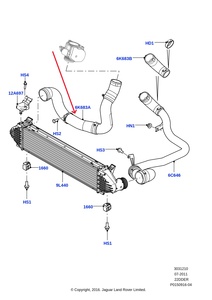 中冷器进气软管 OEM LR002589 LR066429 适用于 路虎 Freelander <span class=keywords><strong>2</strong></span> LR2 <span class=keywords><strong>2</strong></span>.<span class=keywords><strong>2</strong></span> TD4 柴油发动机 2006-2014 - Product Image 6