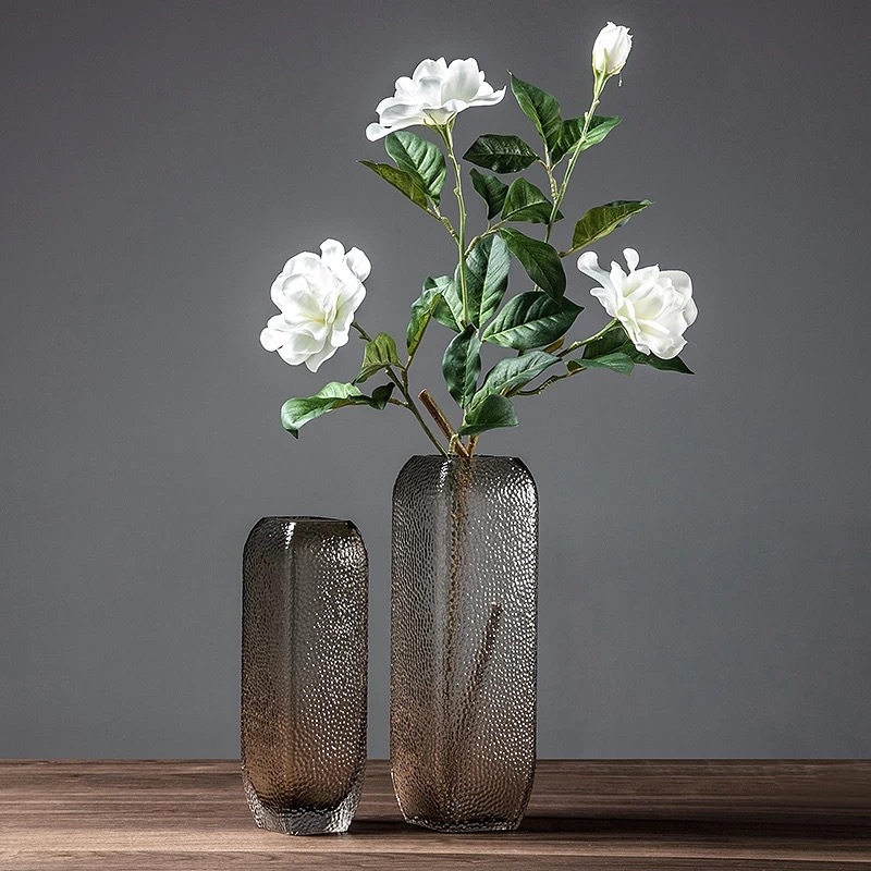 Factory Produced Wholesale Glass Flower Vase for Home Decor