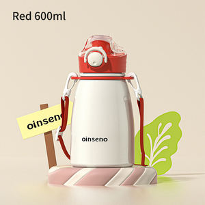 Botella de agua para niños con aislamiento de acero inoxidable de 500ml con pajita y correas dobles para los hombros, perfecta para la escuela y las aventuras al aire libre - Product Image 6