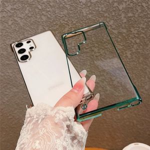 <span class=keywords><strong>เคส</strong></span>โทรศัพท์ไร้กรอบแบบบางสำหรับ <span class=keywords><strong>Samsung</strong></span> Galaxy S23 S22พิเศษบวก S21 <span class=keywords><strong>FE</strong></span> <span class=keywords><strong>S20</strong></span> Note 20 <span class=keywords><strong>5G</strong></span> ฝาครอบพลาสติกใสขอบชุบ - Product Image 3