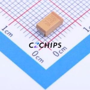 Condensateur au tantale T491C106K025AT CASE-C-6032 ( Capacité : 10uF )( Précision : 10% Tension nominale : 25V ) - Product Image 2