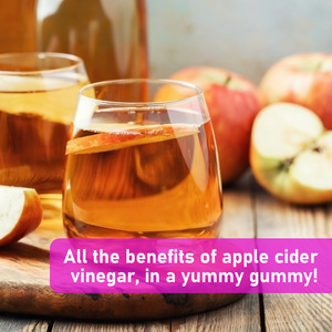 Gomitas de Vinagre de Sidra de Manzana ODM OEM con Vitamina B, Yodo y Folato, Favorecen un Peso Saludable, Control del Apetito, Digestión y Energía - Product Image 3