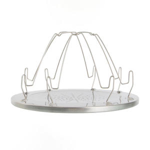 4 tranches support pliable étagère à pain pain Toast plateau poreux pain grille-pain support en plein air Camping pique-nique pain outil détachable - Product Image 4