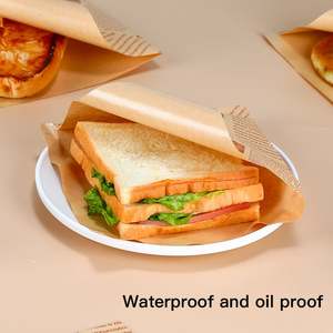 Sacs à collation Restaurantware, 100 sacs à frites résistants à la graisse, durables, micro-ondables, en papier journal, sacs à friandises, congelables - Product Image 4