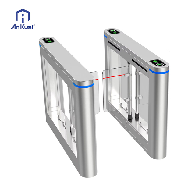 Full Automatic Barrier Speed Gate with Access Control System Swing Gate
