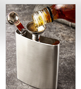 Ensemble de flacons à liqueur personnalisés 2, 4, 6, 8 oz – Flasques à <span class=keywords><strong>whisky</strong></span> et vin portables en acier inoxydable pour homme – Coffret cadeau de poche - Product Image 2