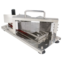 Machine à trancher les légumes de 5.5mm en acier inoxydable robuste pour magasin d'alimentation