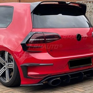 Para Volkswagen Golf 7 2012-2015 Accesorios Exteriores Divisor Lateral de Parachoques Alerón de Cuchilla de Viento Tuning Alerón de Aire Kit de Carrocería Inferior - Product Image 3