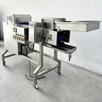 Voedselveilige automatische halve snijmachine voor fruit, groenten, tomaten, druiven, citroenen; verwerkingsmachine voor halve snijding