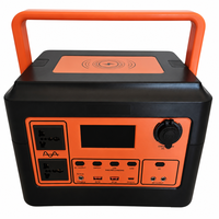 Station d'alimentation portable LiFePO4, générateur solaire extérieur avec chargeur sans fil 15W, onduleur MPPT pour le camping, les camping-cars et les situations d'urgence