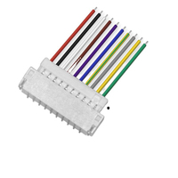 Câble de raccordement personnalisé avec connecteur IDC en cuivre étamé, pas de 0,8 mm, compatible JST Molex, 250 V, pour système de câblage intelligent