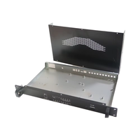 Casing Server komputer PC Industrial 4u, Chassis Rackmount, 19 inci casing Server jaringan 5G untuk ATX MB,1u server Chassis