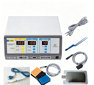 Unidad Electroquirúrgica de Radiofrecuencia con Pantalla LED, Máquina de Diatermia Surtron, Certificación CE Clase III para Clínica <span class=keywords><strong>Veterinaria</strong></span> - Product Image 1