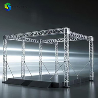 Sistema de Entramado de Aluminio Plegable para Escenarios, Escalera de Iluminación para Eventos de DJ y Conciertos, Certificado TUV CE