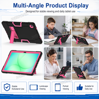 Étui robuste pour Samsung Tab A11 Plus A9 Plus 11 avec béquille, protection contre les chutes, coque fine, OEM ODM