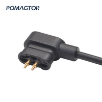 Cable de carga magnético delicado y exquisito de alta precisión, bolsa de PE de 2 pines, conexión magnética Usb de 12V, conector de alimentación 2A