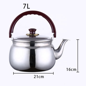 <span class=keywords><strong>Teiera</strong></span> del <span class=keywords><strong>fornello</strong></span> a induzione di grande capacità in acciaio inossidabile stile cinese - Product Image 5