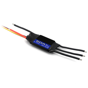 Contrôleur électronique de vitesse (ESC) 60A série G2 32 bits 2-6S Lipo SBEC sans balais pour drones FPV, drones multirotors RC et drones à aile fixe - Product Image 4