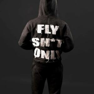 Ensemble de sweat à capuche zippé pour homme en molleton français de haute qualité avec logo de marque imprimé à l'écran - Product Image 4