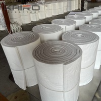 Couverture en fibre céramique 1260C, laine réfractaire haute densité 128 kg/m³ pour revêtement de four industriel, approvisionnement en vrac, qualité projet