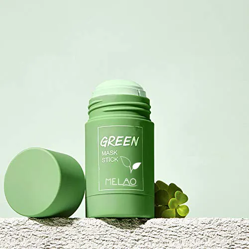 OEM Частная марка/MELAO Органическая натуральная глиняная маска с зеленым чаем, палочка для увлажнения лица и контроля жирности