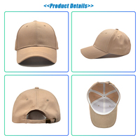 Chapeau de papa ajustable en coton Vintage unisexe en gros casquette de baseball vierge casquettes de sport en détresse teintes