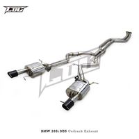 Vanne d'échappement en acier inoxydable Boska de haute qualité pour BMW 335/335i E90/E92/E93 N55 3.0T (2009-2013) - Tuyau de silencieux d'échappement