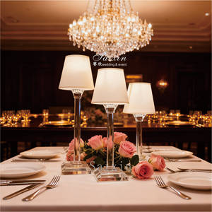 Hot Bán Thiết Lập Hiện Đại Bảng Trang Trí Nội Thất Pha Lê Đèn Bóng Râm Ánh Sáng <span class=keywords><strong>Centerpieces</strong></span> Cho Đám Cưới Các Sự Kiện Đảng - Product Image 1