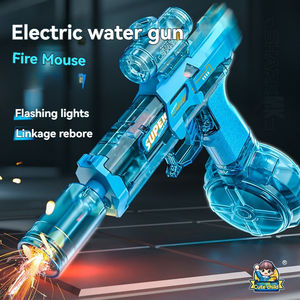 Elektrische Wasserpistole 2er-Pack für Erwachsene Leuchtende Automatische Spritzpistole Sommer Outdoor Strand Pool Party Spielzeug - Product Image 2